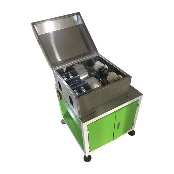 Double Heads Sugarcane Peeling Machine
