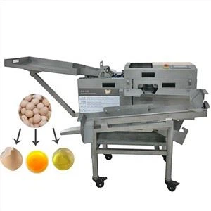 Egg Shell Breaking Separating Machine