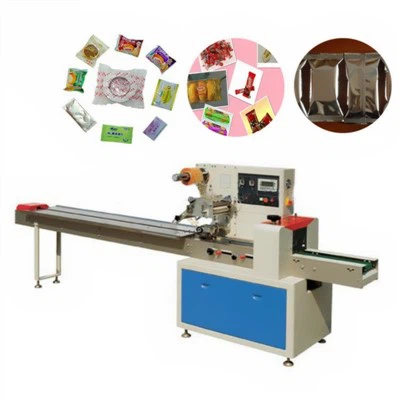 Lollipop Cereal Bar Pillow Packing Machine