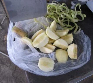 Apple Peeling And Slicing Machine high quality