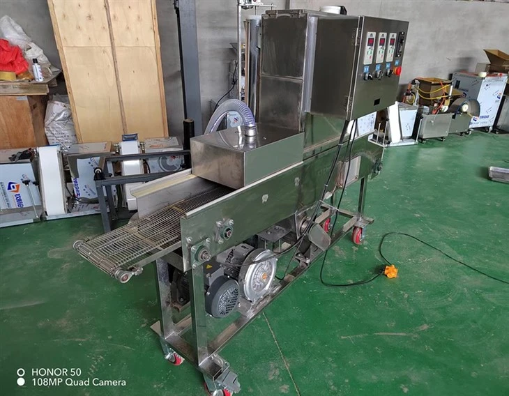 Automatic Bread Crumbs Coating Breading Machine