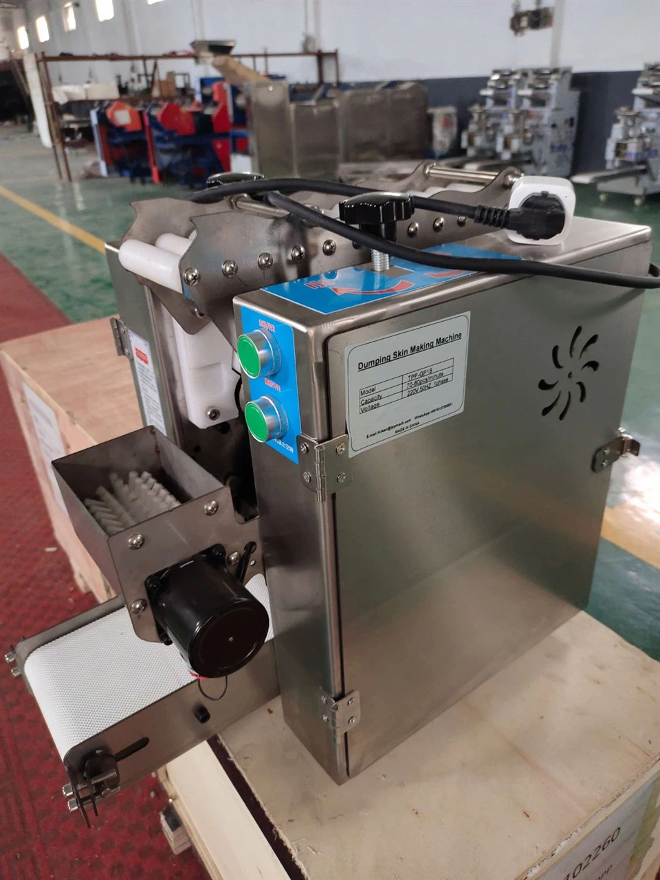 Automatic Dumpling Wrapper Machine factory