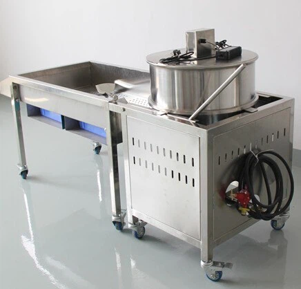 Automatic Electromagnetic Popcorn Making Machine factory
