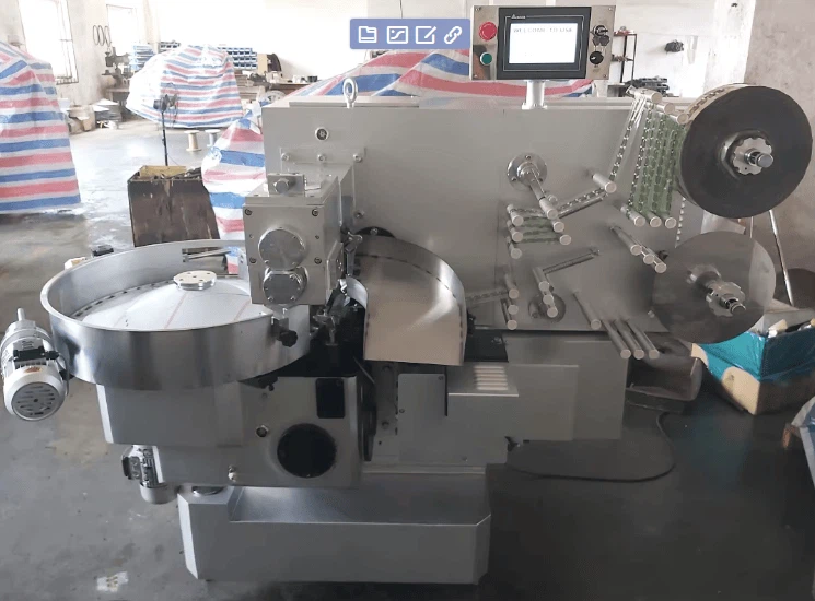 Candy Double Twist Wrapping Machine factory
