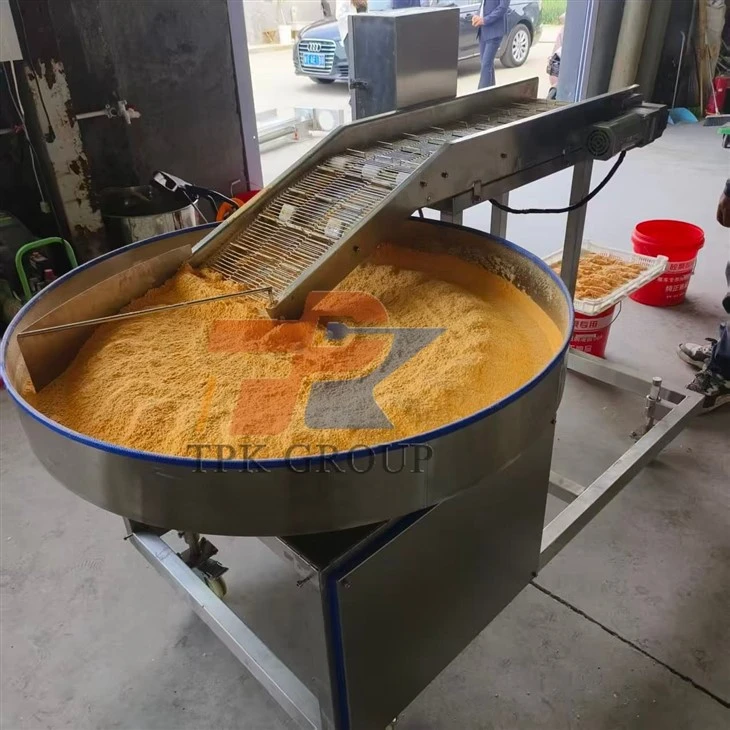 Dough Ball Rolling Crumbs Coating Machine high quality