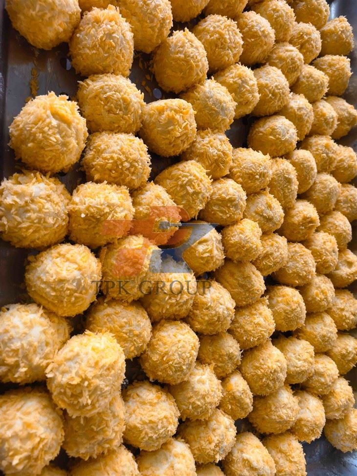 Dough Ball Rolling Crumbs Coating Machine manufacturers