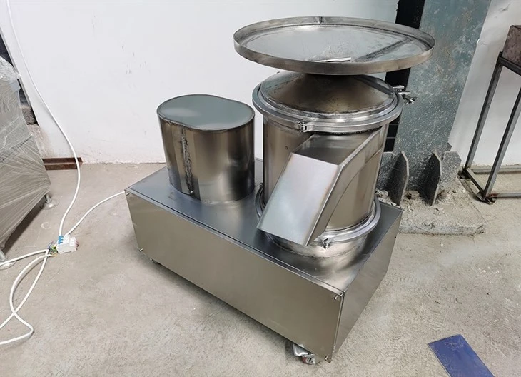 Egg Sheller And Liquid Separating Machine