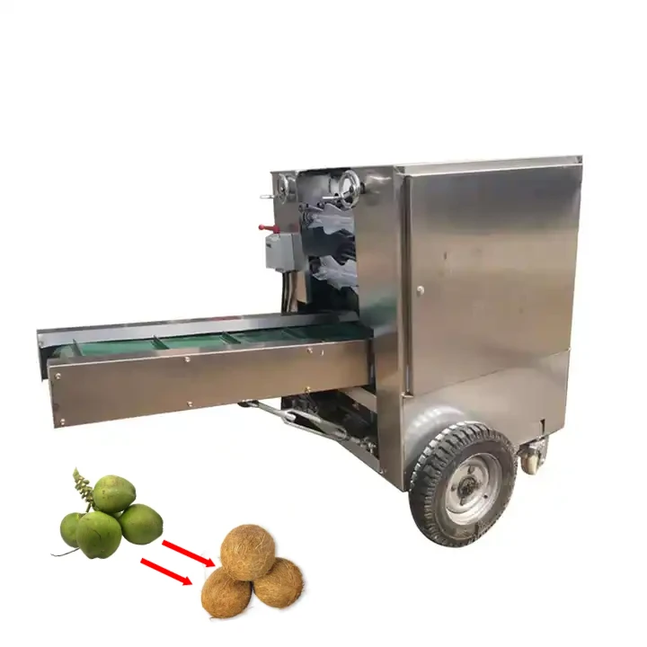 Old Coconut Deshelling Machine