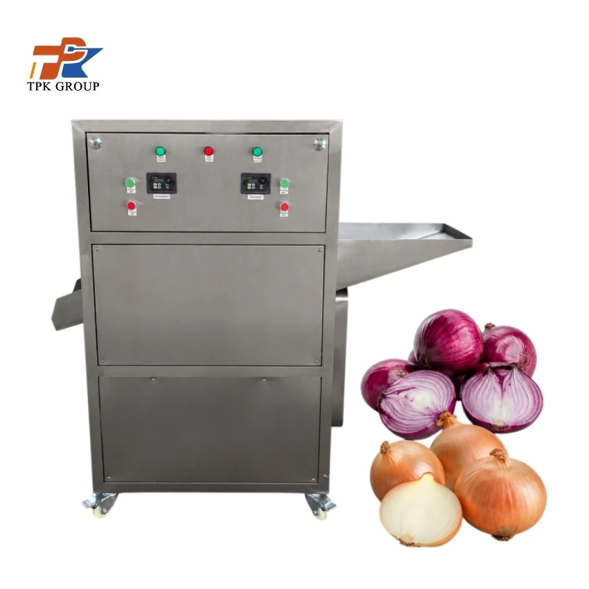 Onion Peeler Machine