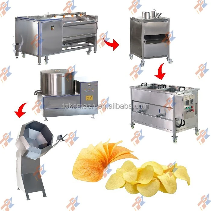 Small Potato chips production line