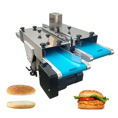 Desktop Dual-channel Hamburger Cutting Machine