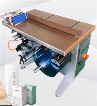 Semi-automatic Corner Label Applicator