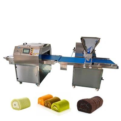Cake Rolling enrobing Machine
