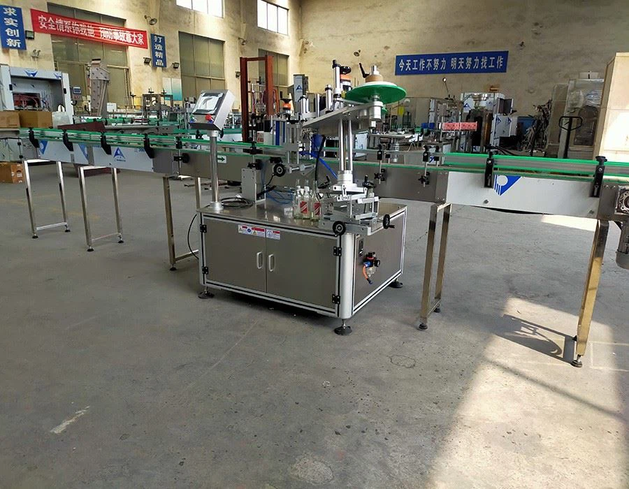 Three Sides Bottle Labeling Machine