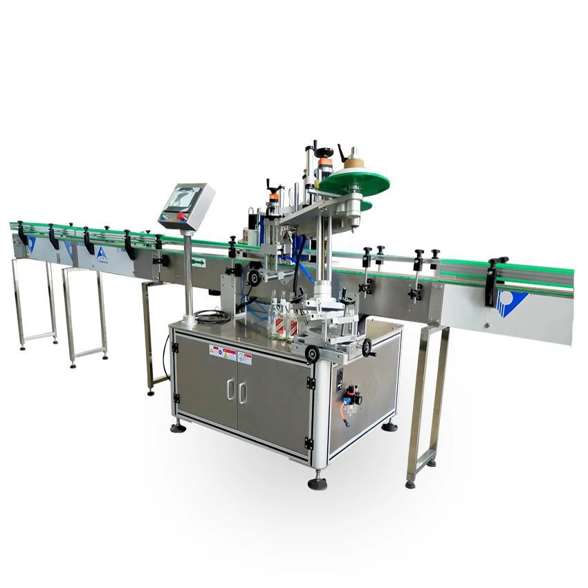 Three Sides Bottle Labeling Machine